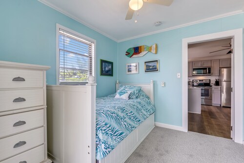 Fully renovated 2-bedroom oceanfront condo on boardwalk with two parking spots.