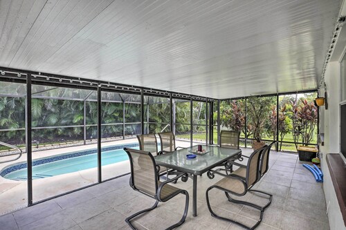 NEW! Fort Myers Getaway w/ Grill & Outdoor Oasis!