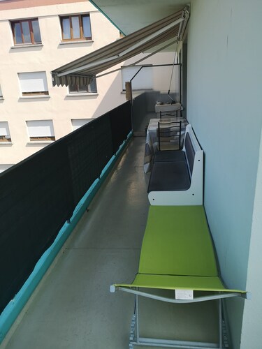 Bel appartement 💖 "grand balcon et parking privé"
