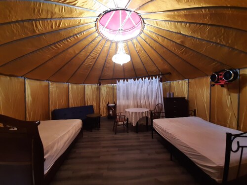 RED Riverside Valentines's Mongolian Yurt