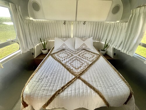 Beachfront 'Glamping' Airstream 15 acre Ranch Estate