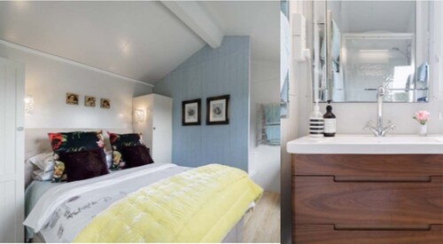 Soak up the Peach & Quiet at an animal Friendly Boutique Farm Cottage