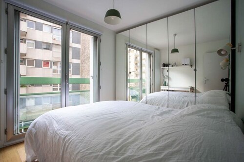 Bright modern apartment Jourdain / Buttes Chaumont