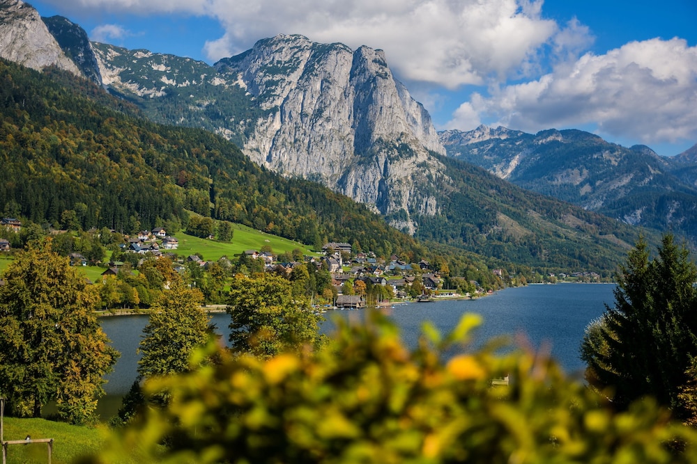Blick vom Hotel