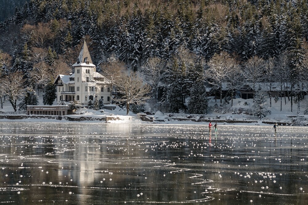 Blick vom Hotel