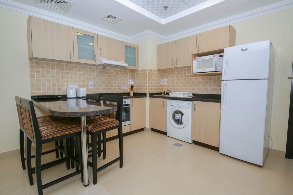 Küche im Zimmer (Superior-Apartment, 1 Schlafzimmer)
