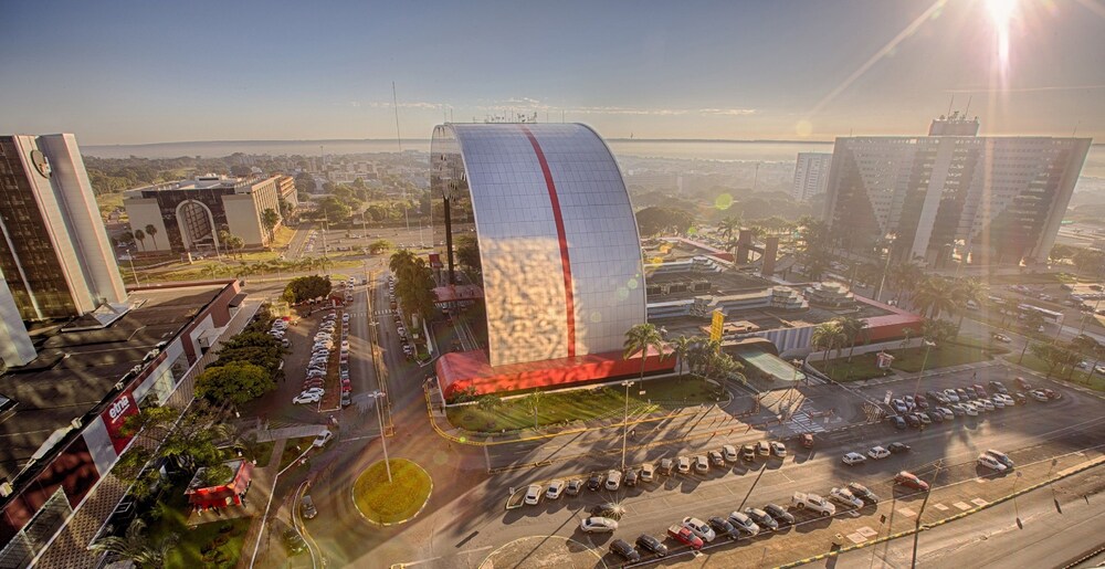 Vista do hotel