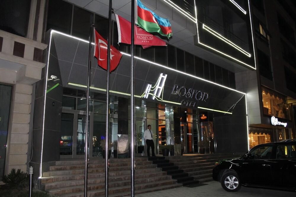 Hotel Front - Evening/Night