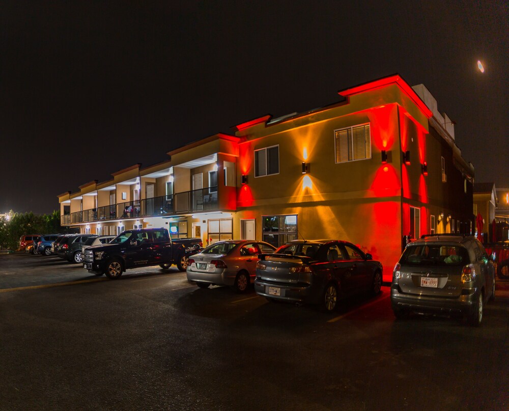 Hotel Front - Evening/Night