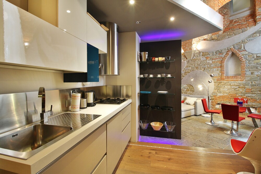 Luxury Loft, Sauna (Via Delle Terme 17) - In-Room Kitchen