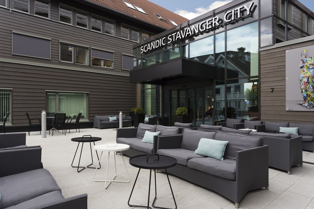 Hotellets fasade
