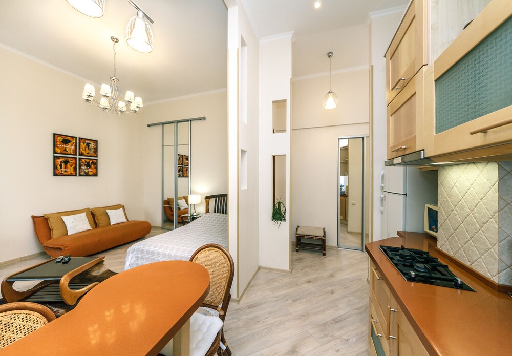 거실 공간 (슈피리어 아파트 (31B, Pushkinska Street))