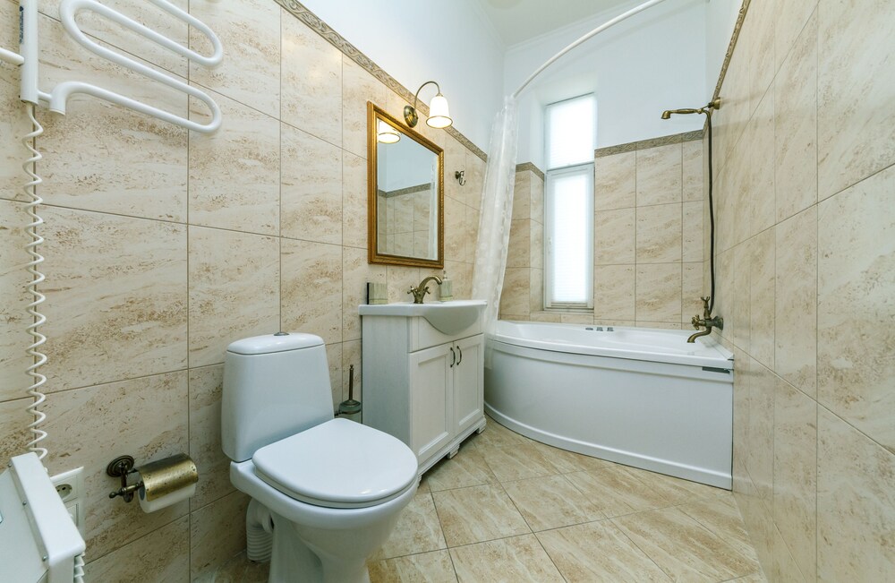 욕실 (슈피리어 아파트 (31B, Pushkinska Street))