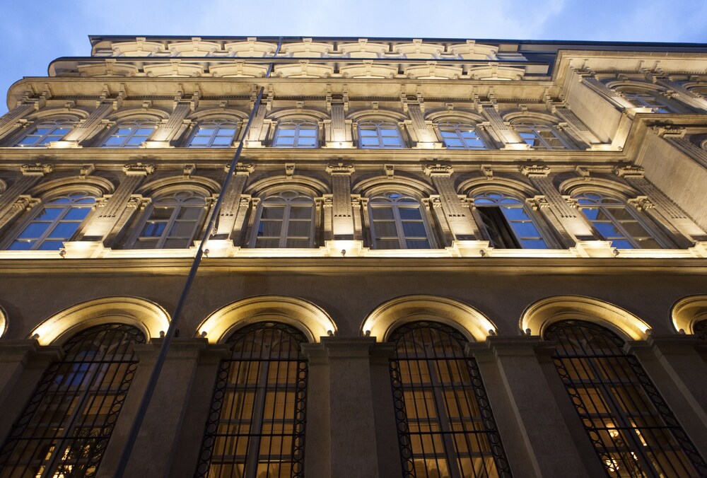 Hotel Front - Evening/Night