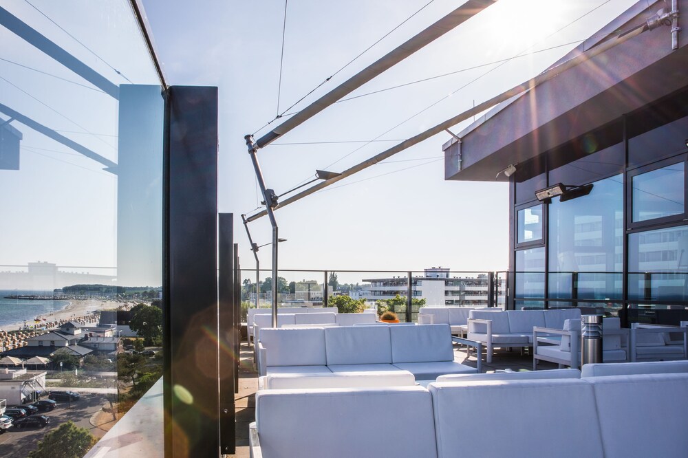 Blick vom Balkon