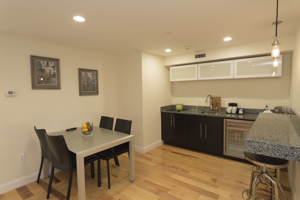 In-room kitchen