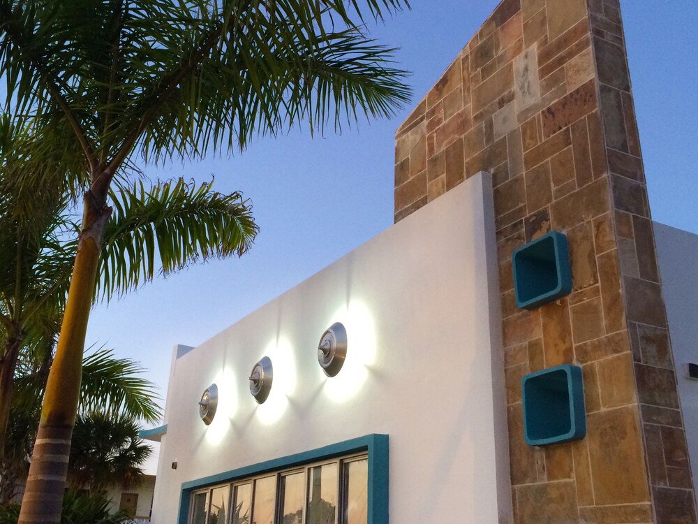 Hotel Front - Evening/Night