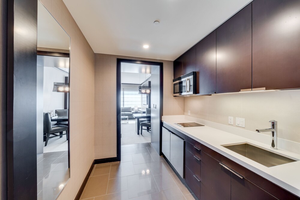 Private kitchen, Jet Luxury at the Vdara Condo Hotel