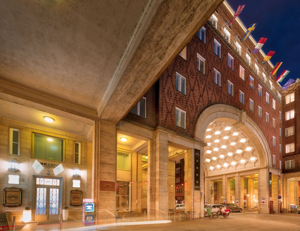Hotel Front - Evening/Night