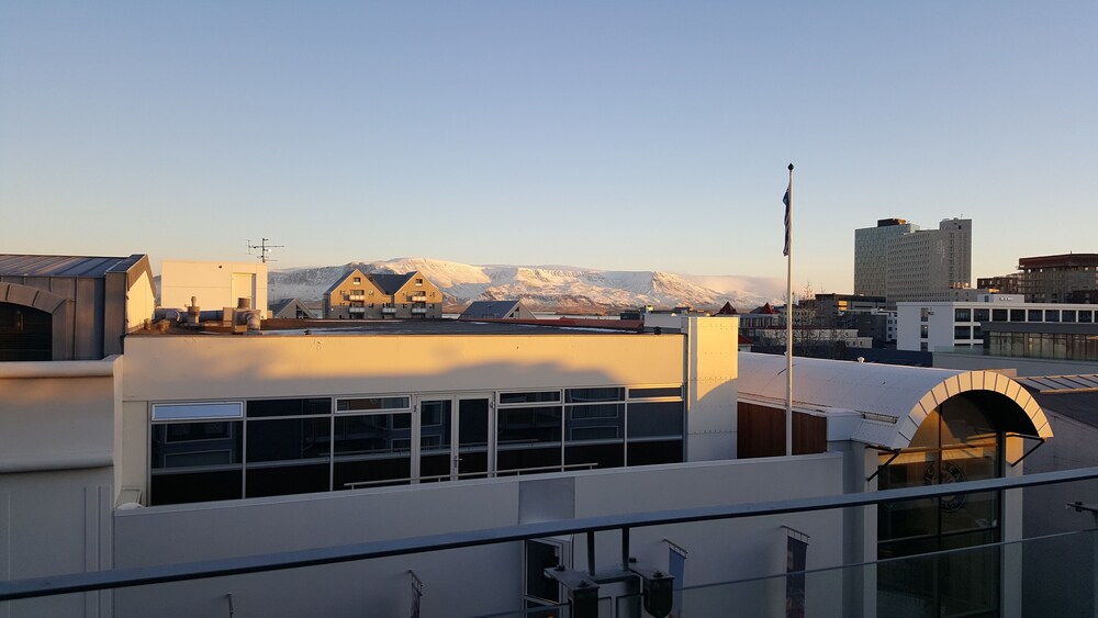 Vue depuis l'hôtel (Appartement, 1 chambre (Mountain/Sea View, Laugavegur 86-94))