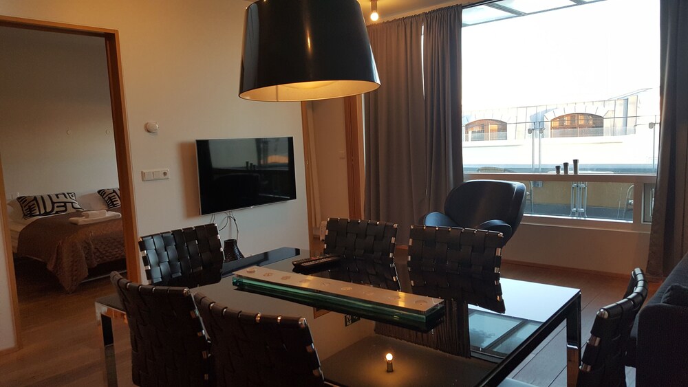 Restauration dans la chambre (Appartement, 1 chambre (Mountain/Sea View, Laugavegur 86-94))