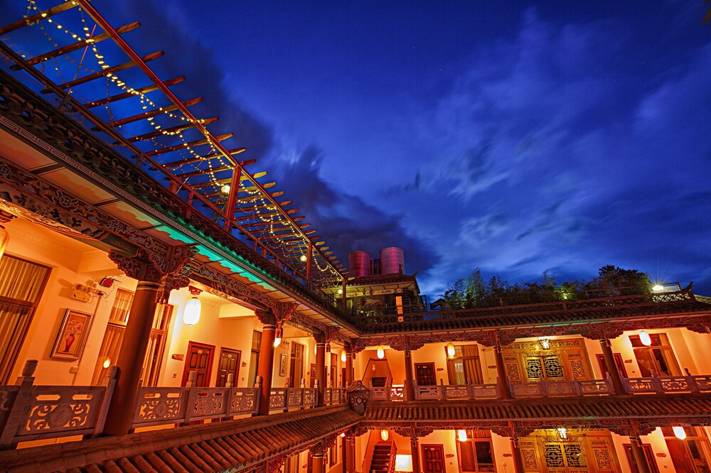 Hotel Front - Evening/Night