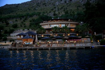 Hotel Front - Evening/Night