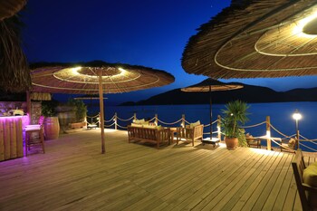 Hotel Front - Evening/Night