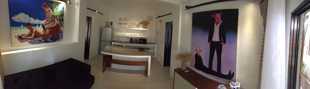 거실 공간 (스위트, 침실 2개, 해변 (Annexe, Ground Floor))