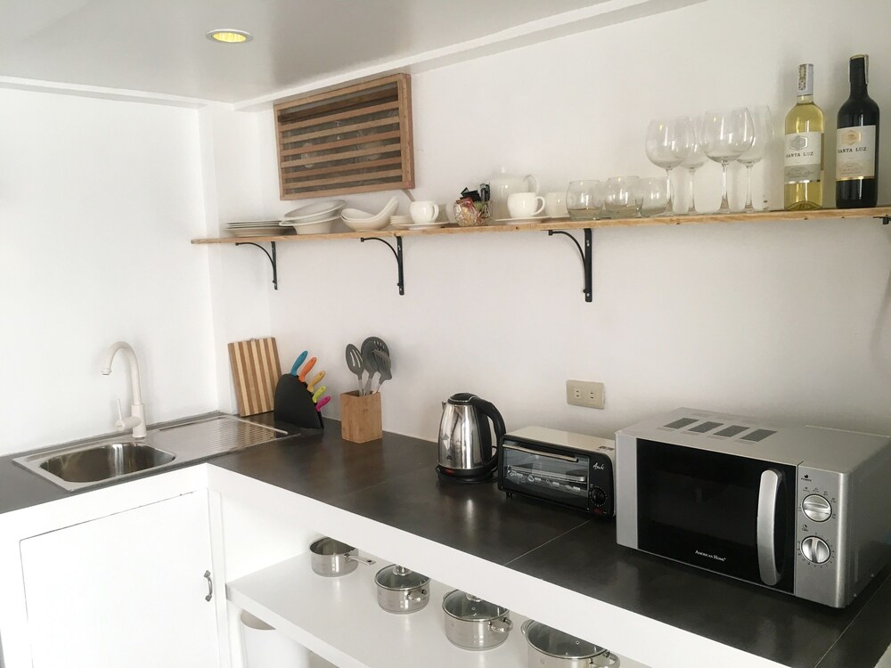 전자레인지 (스위트, 침실 1개, 주방, 해변 (Annexe))