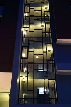 Hotel Front - Evening/Night