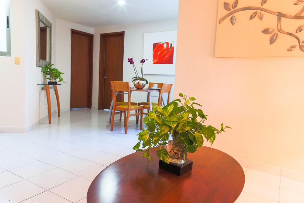 Master One Bedroom Suite with 1 Queen bed with Balcony - Living Area