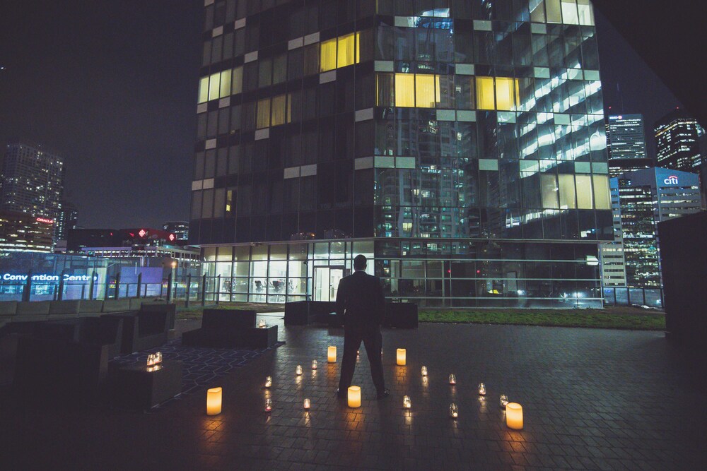 Hotel Front - Evening/Night