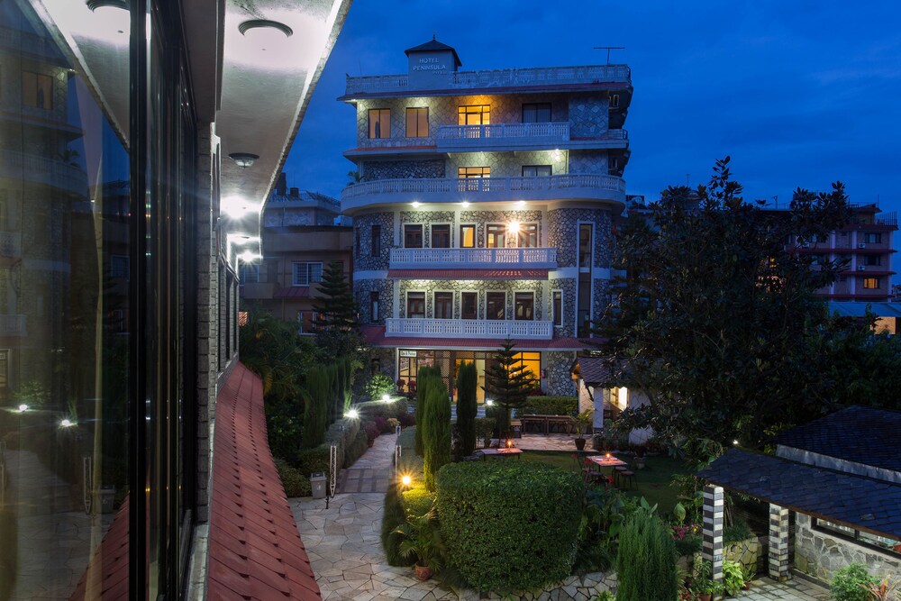 Hotel Front - Evening/Night