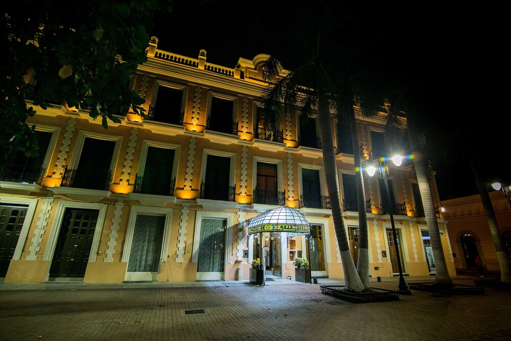 Hotel Front - Evening/Night