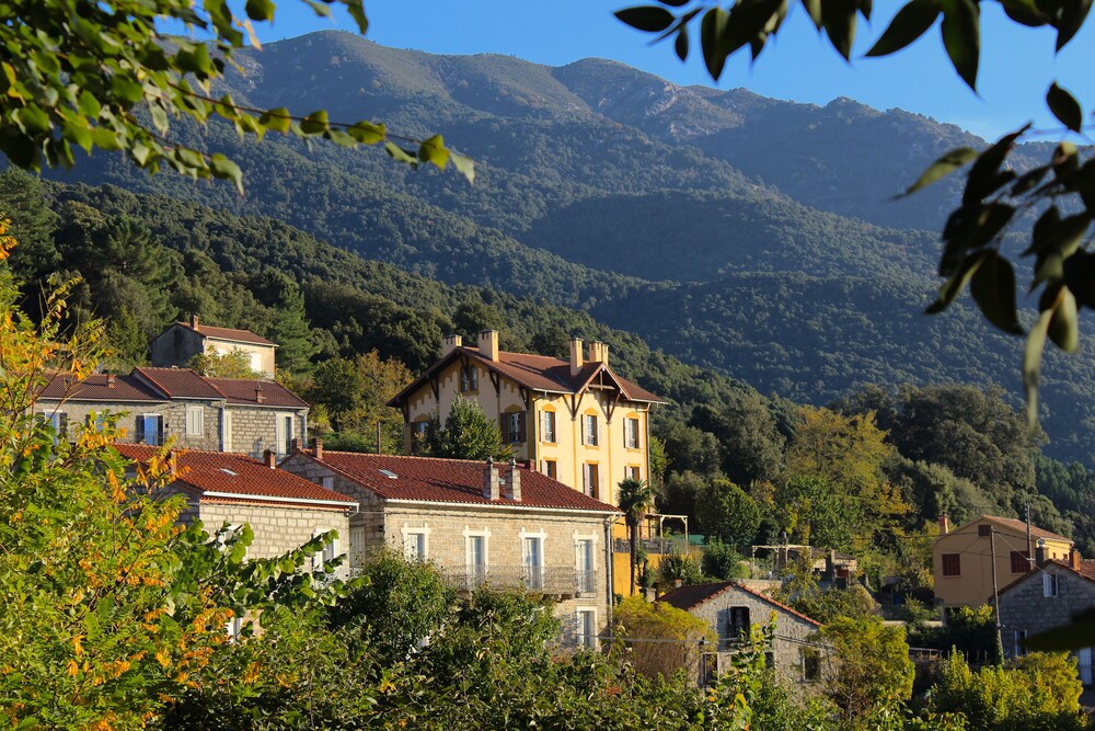 Vue sur les montagnes