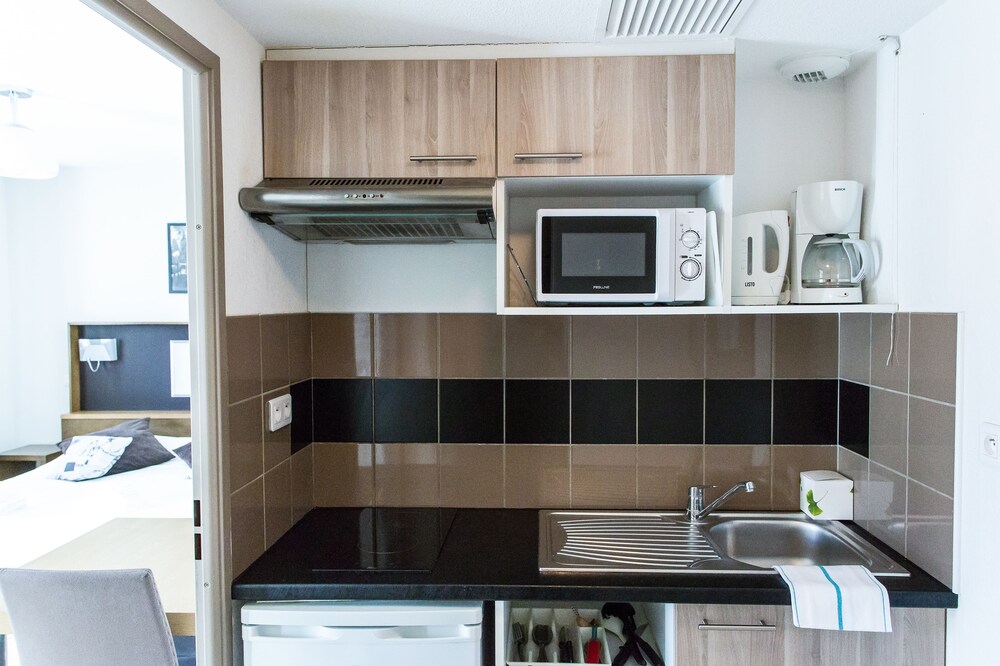 Kitchenette dans la chambre