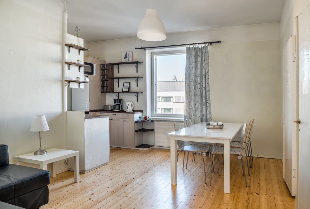 One Bedroom Apartment - Sornaisten Rantatie 4 - In-Room Kitchen
