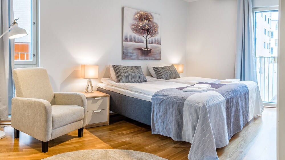 2 Bedroom Apartment with Balcony, Sauna - Fenixinrinne 4 - Guestroom