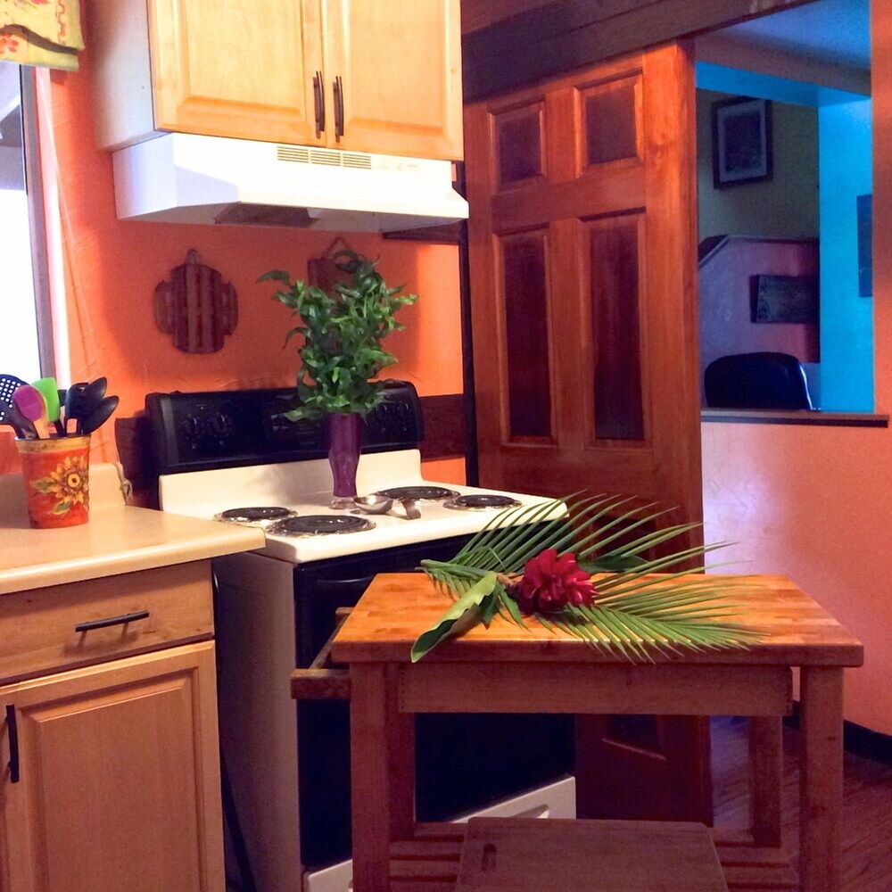 Family Apartment, Multiple Beds, Kitchen, Garden View - Private Kitchen