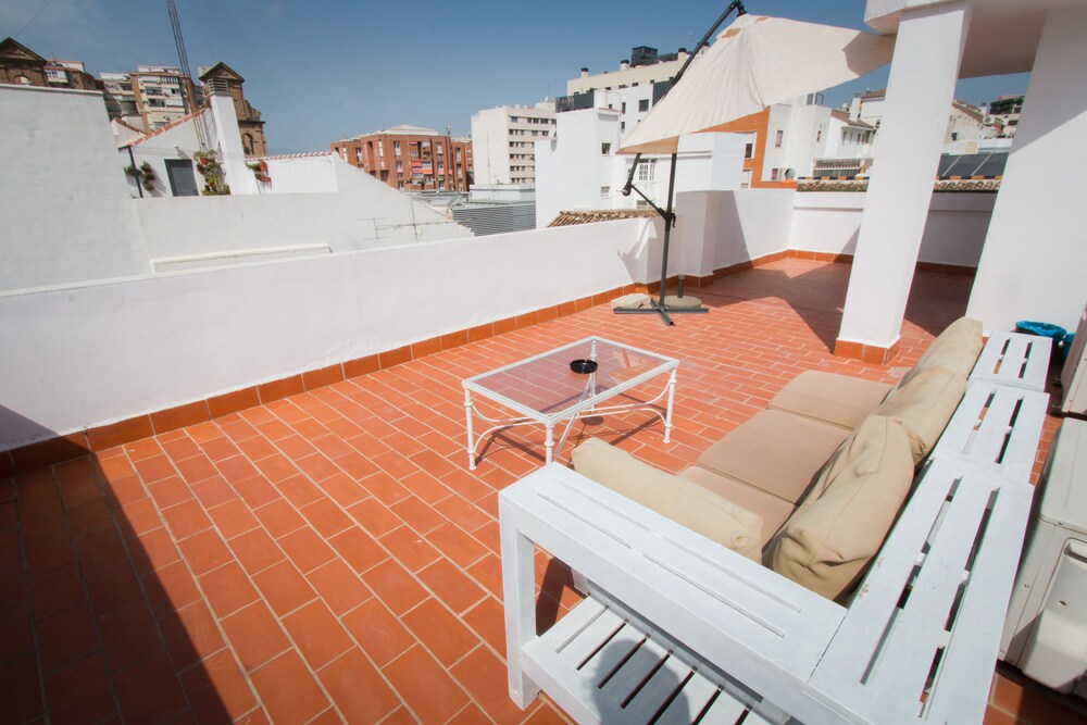 Terraza o patio: Dúplex, 1 habitación, terraza (Carmen)