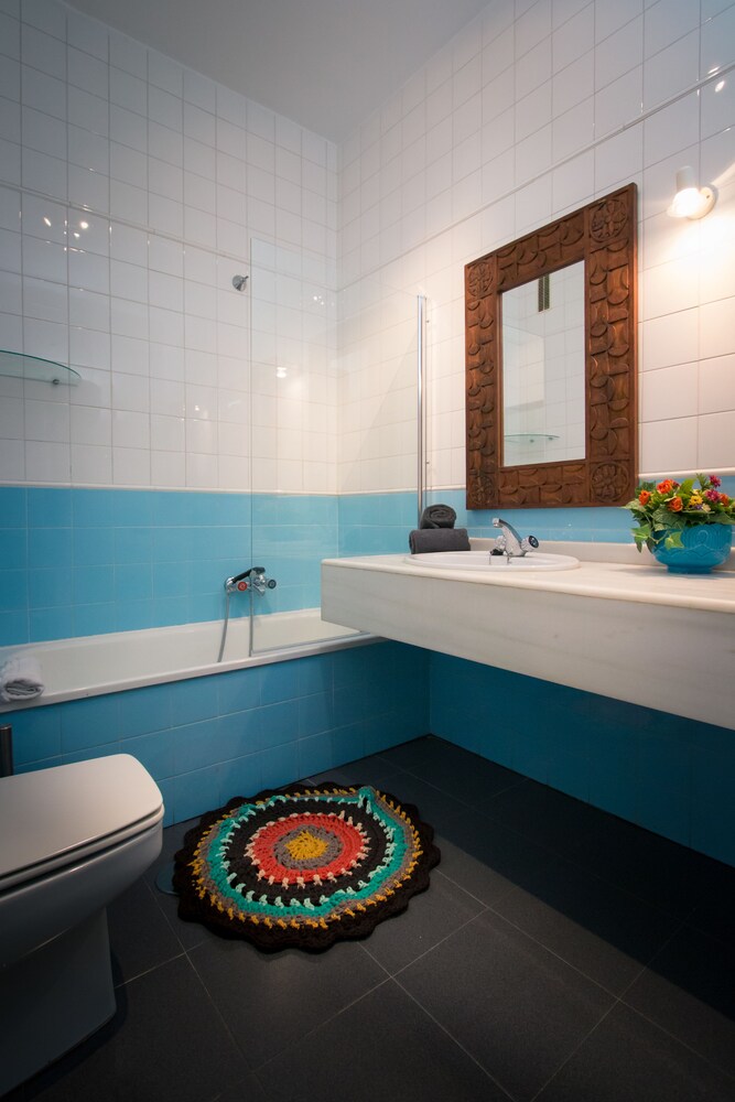 Cuarto de baño: Apartamento superior, 2 habitaciones (Trinidad Grund)