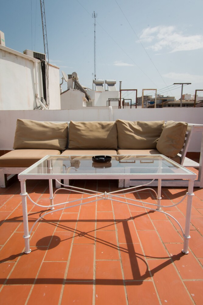 Terraza o patio: Dúplex, 1 habitación, terraza (Carmen)