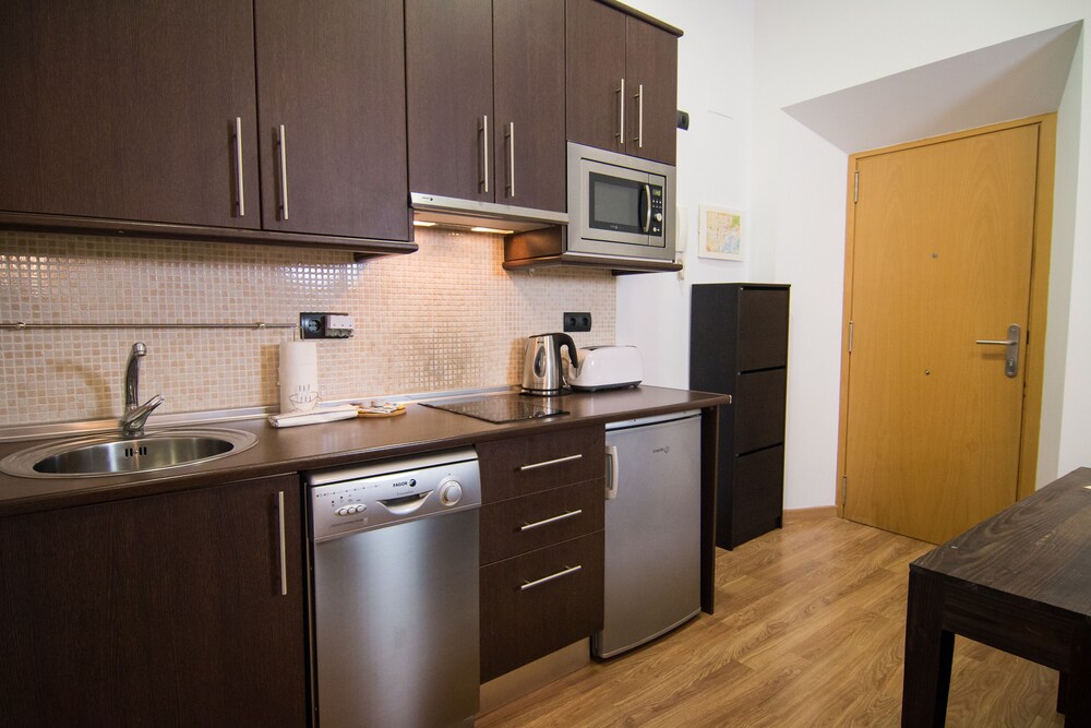 Cocina en la habitación