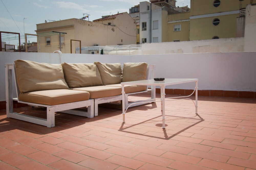 Terraza o patio: Dúplex, 1 habitación, terraza (Carmen)