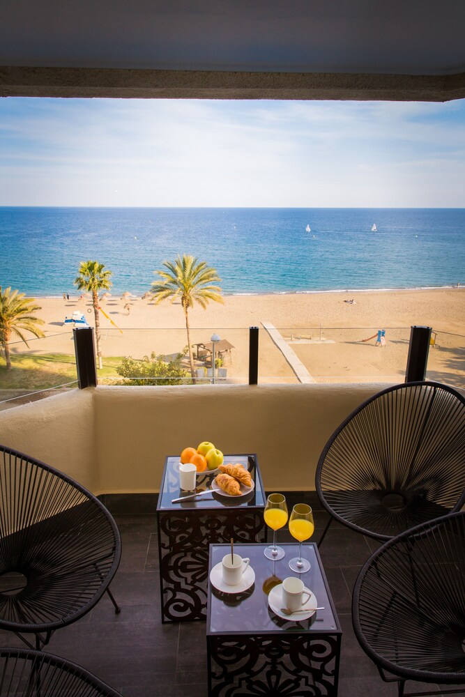 Terraza o patio: Apartamento superior, 2 habitaciones, terraza, vistas al mar (Malagueta)
