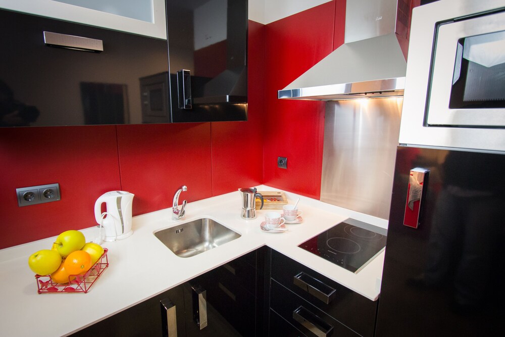 Cocina en la habitación: Apartamento, 1 habitación (Calle Carretería 1)