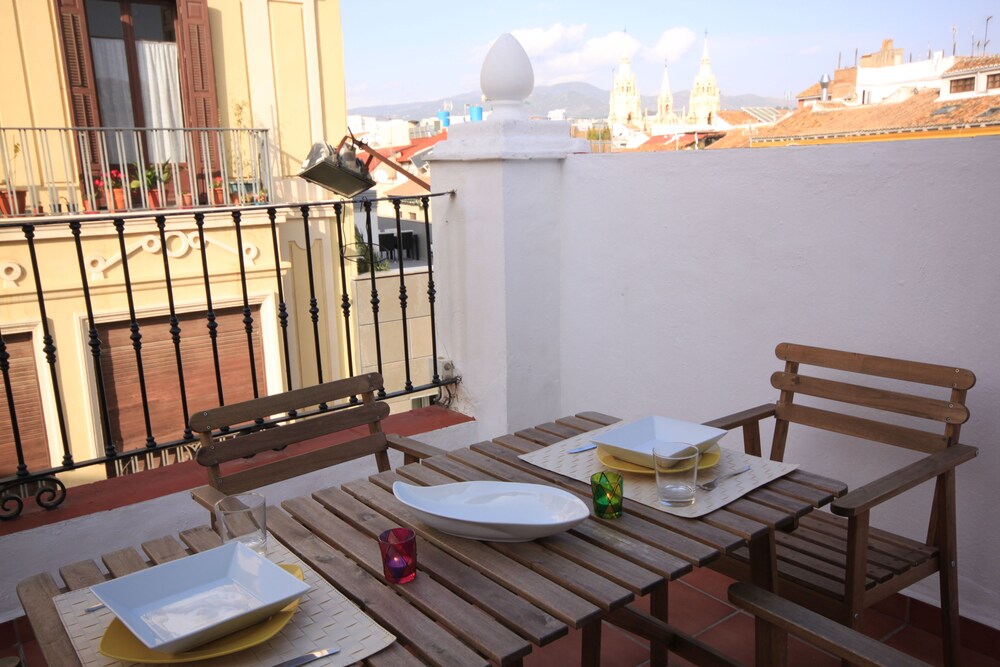 Terraza o patio: Estudio, terraza (Calle Cisneros 7)