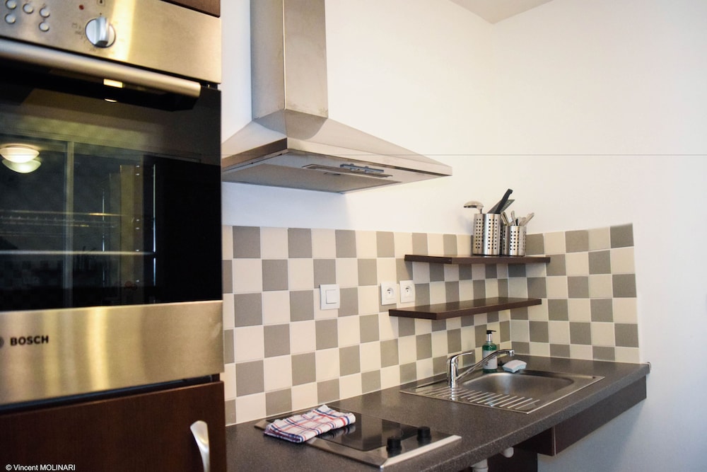 室内のキッチン (Appartement Prestige)