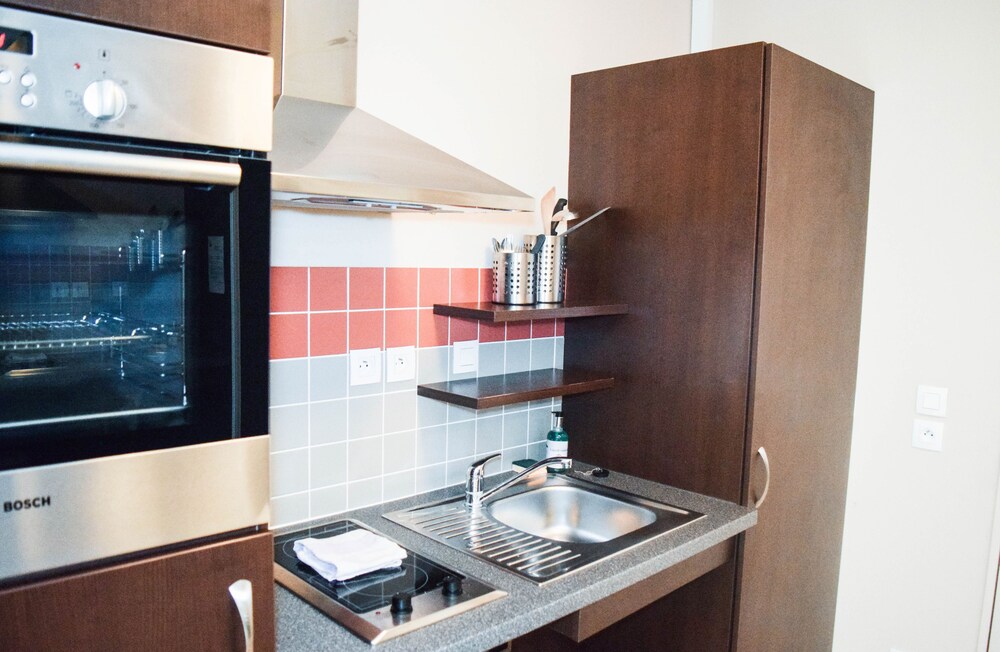 室内のキッチン (Appartement Prestige)